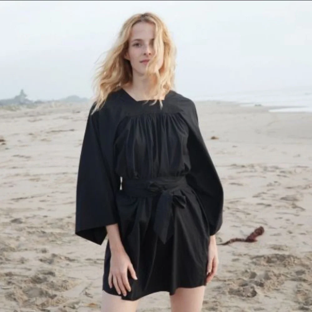 Doen Black Mini Dress - Picture 1 of 9